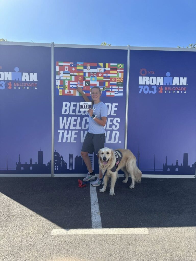 Sandra van ’t Hof derde bij Ironman